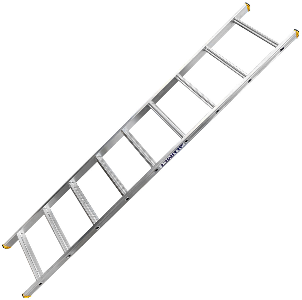 Односекционная лестница 1х9 Алюмет HK1 5109, алюминий - фото